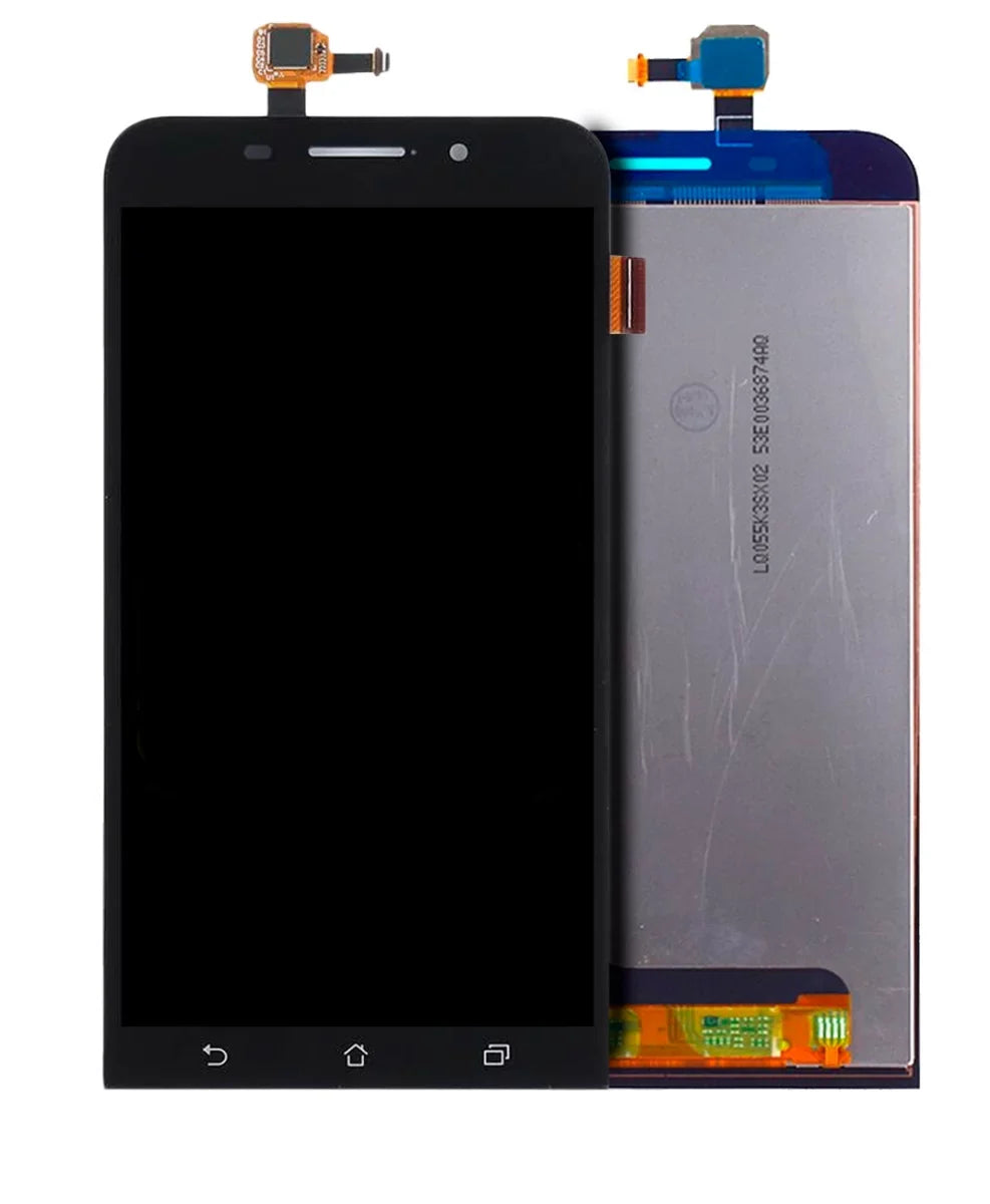 Z010D Asus Assembly (ZC550KL / Max ZenFone Z010DA) (Refurbished) / Without For LCD Compatible Replacement (Black) Frame