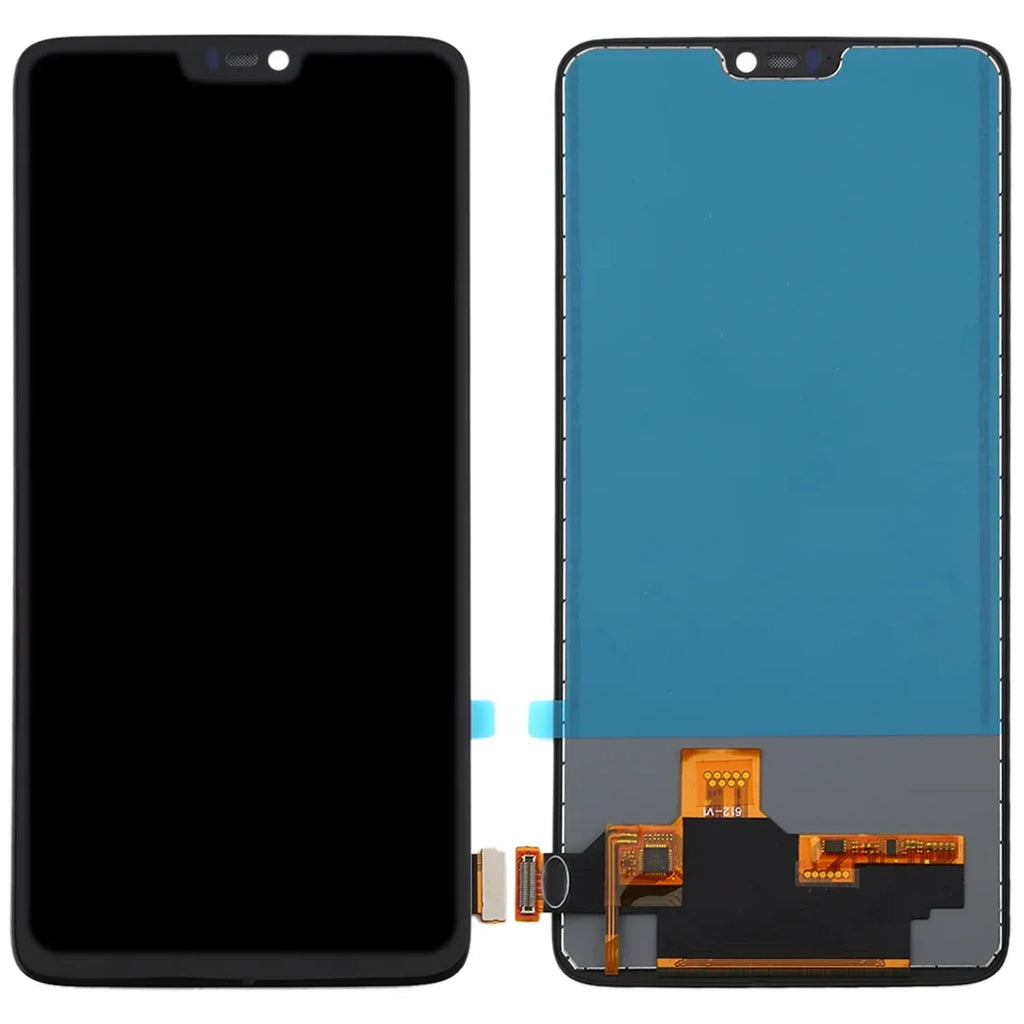 OnePlus and Digitizer 6 Full (Black) Assembly A6000 Screen LCD TFT For fabric