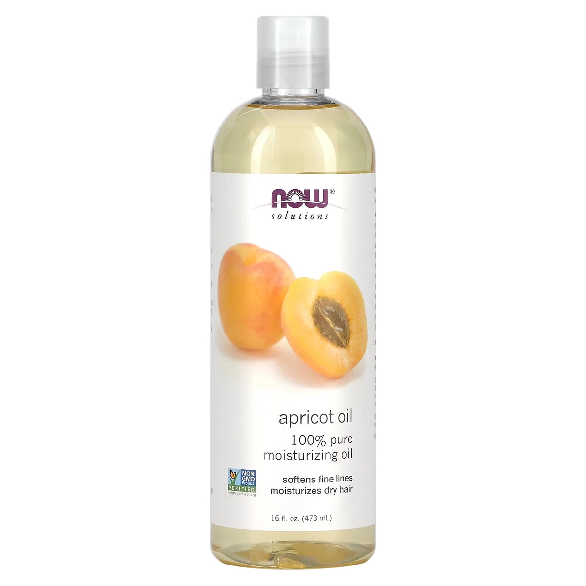 Foods, NOW ml) (473 fl 16 Apricot oz Oil, Solutions,