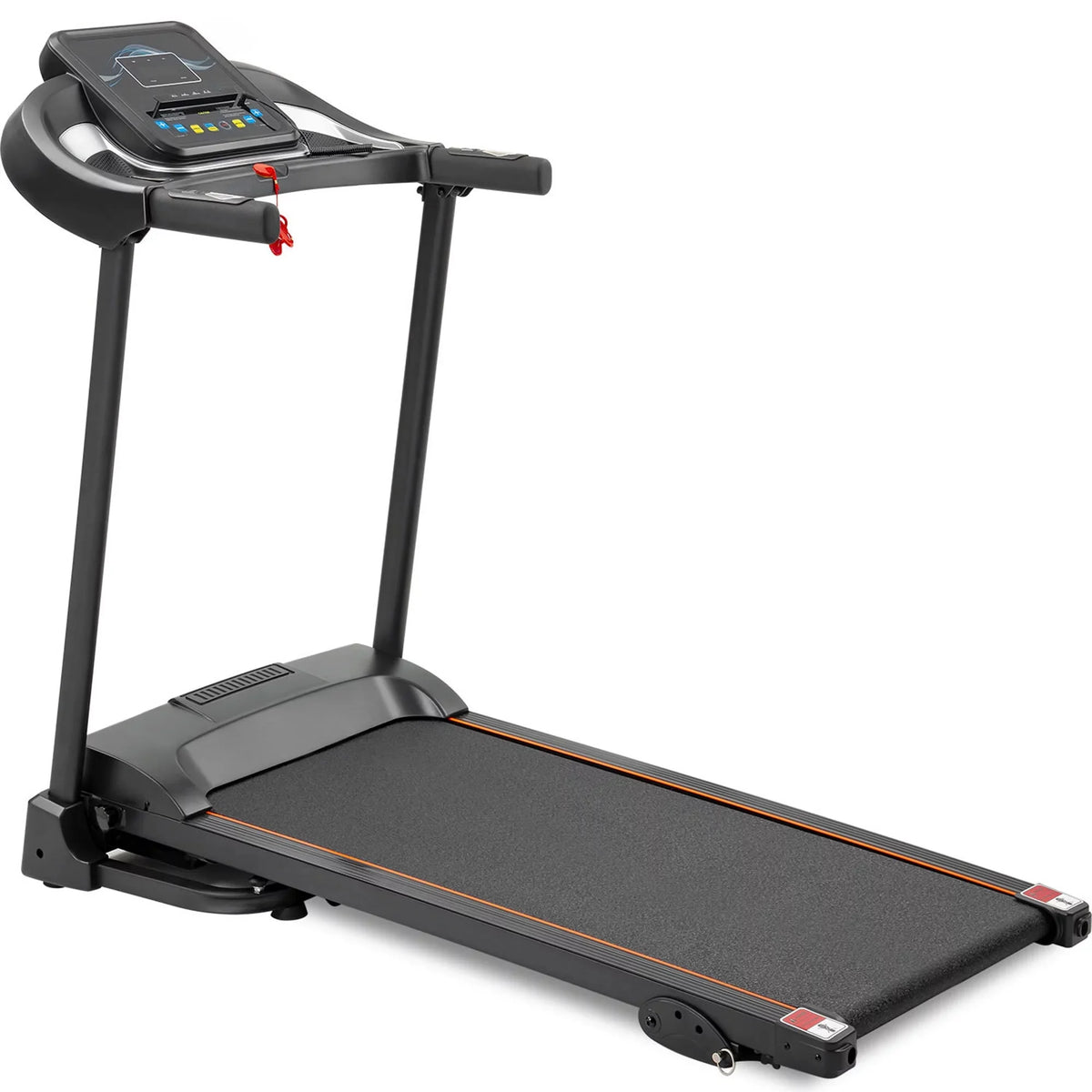Audio RT Incline Folding with Running Jogging Treadmill Motorized Machine Speakers Compact and Easy Adjuster