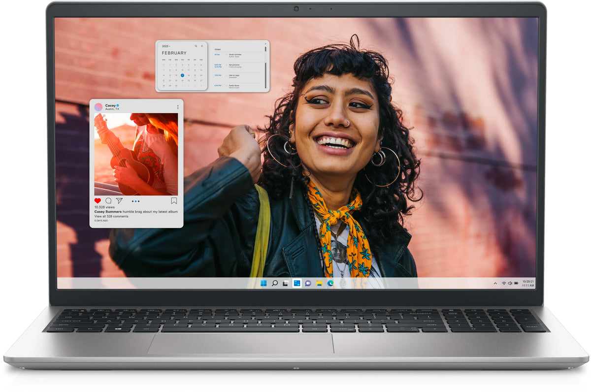 CPU 5 Touch - RAM Inspiron 10 | 3530 GHz Laptop FHD SSD i7 15.6" @ (2023) - 256GB Cores Core Gen 13th | - 4GB |
