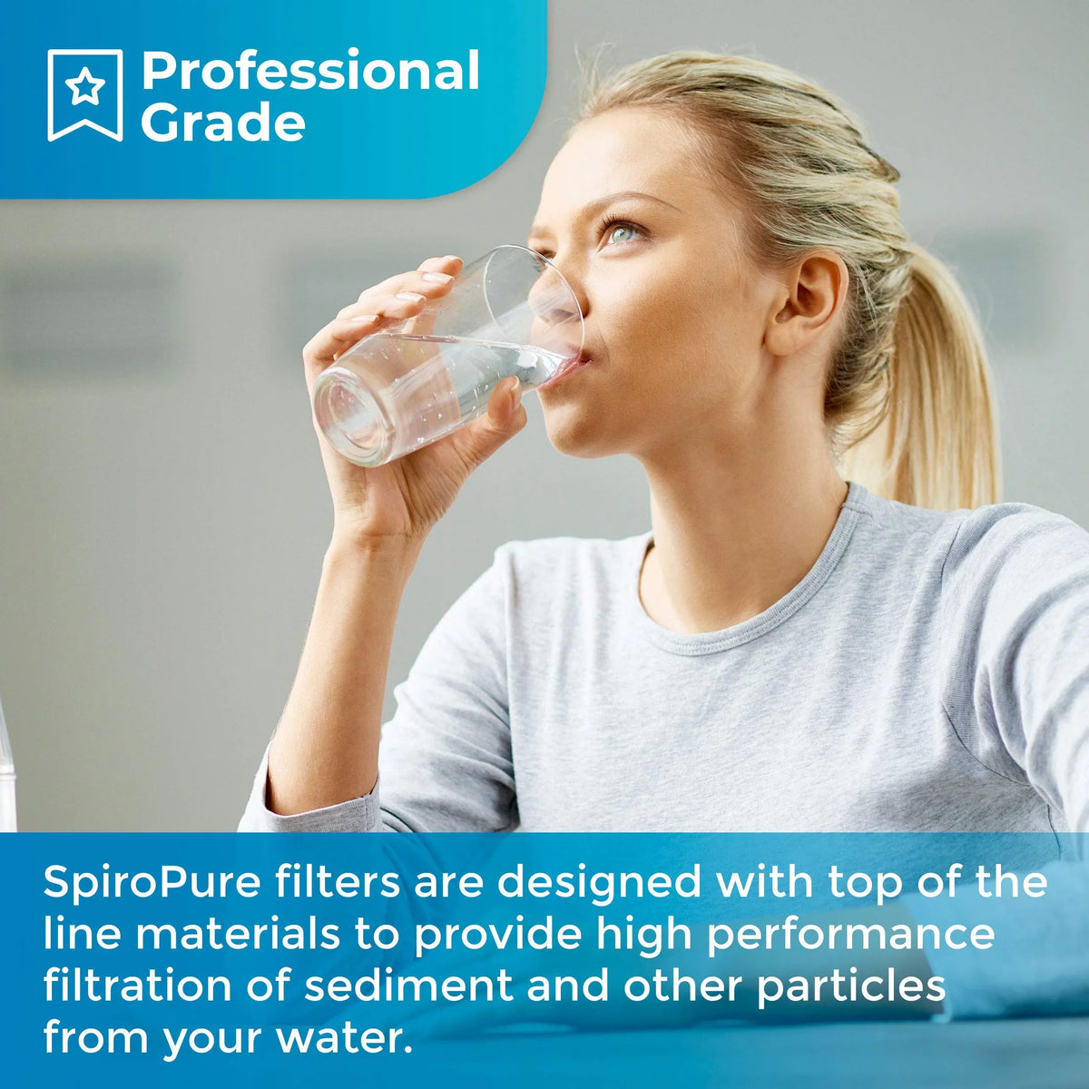 SP-DD-6010-20BB Spun 6) (Case Melt-Blown BB liquid 20x4.5 Polypropylene SpiroPure Filter 10 of SDC-45-2010 Micron Cartridge