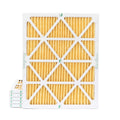 of Pack x Pleated 19-3/8 Air MERV 6 23-3/8 Filters Glasfloss. by x Actual dimension: 20x24x1 11 7/8