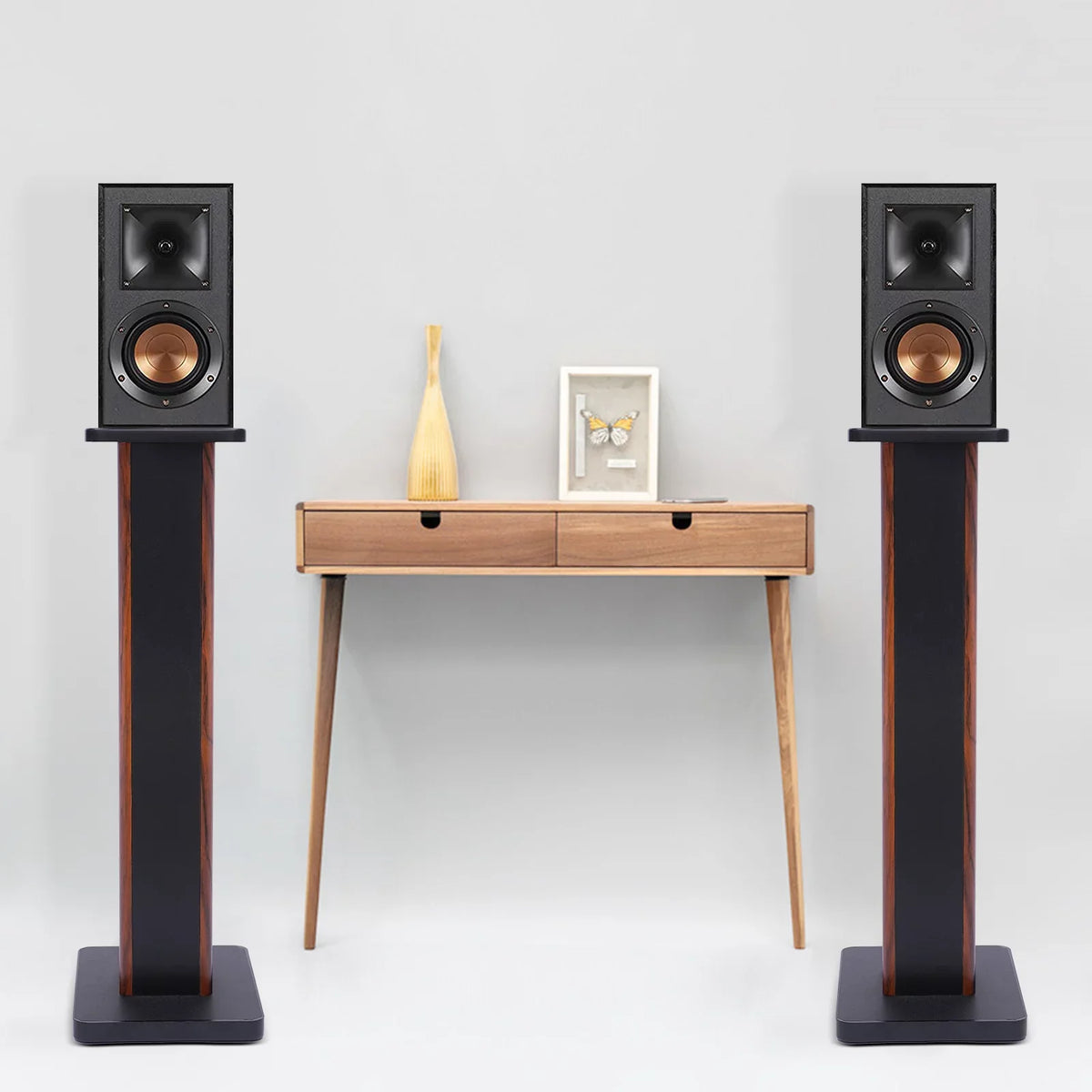 Speaker Home 2x28" Holder Studio Monitor Speaker Theater Multimedia Stands Stand