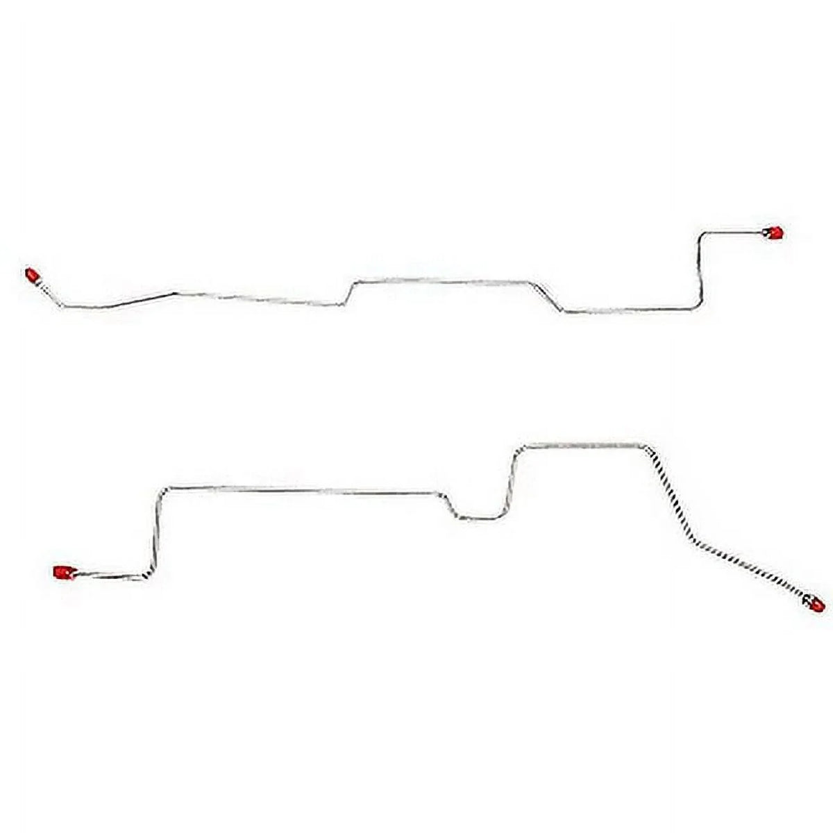 Rear Steel-TRA9842OM Truck, Pickup inch Set; Brake Line Drums, 94-97 9 with Axle Ranger