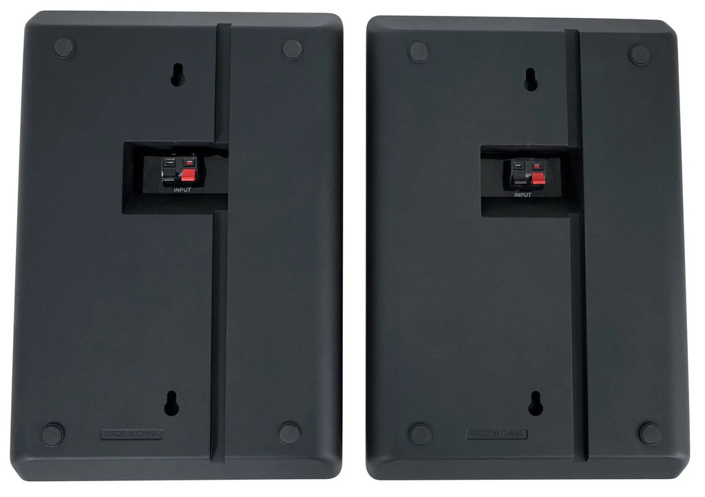 Wall Audio Rockville Kit 4-Room Home Speakers Receiver+(8) RPA40BT Black Slim