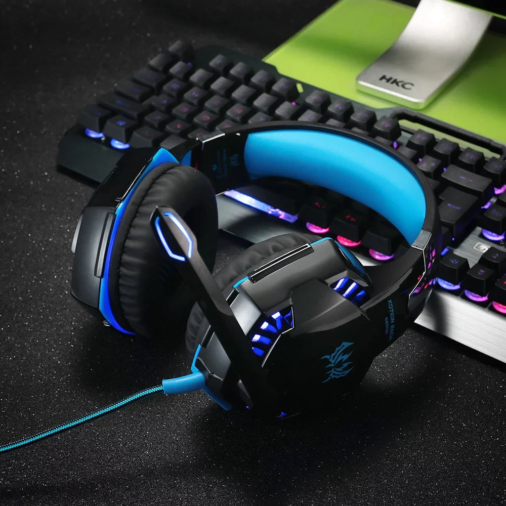 with Audio Headset for EACH Noise 3.5mm PC Adapter Smartphone Gaming Laptop KOTION EACH Reduction Cable G2000 KOTION