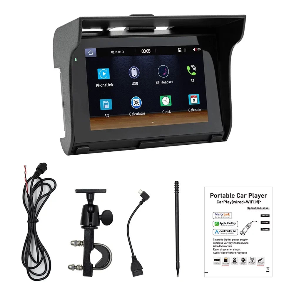 Android Dash Mirror Camera,BT Dash BT Waterproof Support 5 BT/TF Support MP5 Dual Dual Auto Link Pinnaco Inch Camera Player BT/TF BT Android Dazzduo Inch