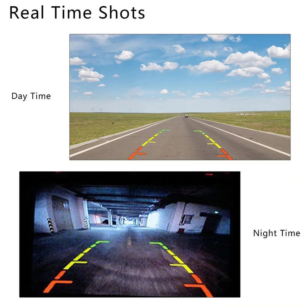 RV 18 12V/24V for parking TFT Monitor LED cable Truck Vision+32 reverse feet LCD Night Car IR 7inch with camera Bus Van Car system