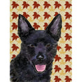 Carolines Portrait Treasures Leaves Kelpie Fall Australian Flag Garden dimension