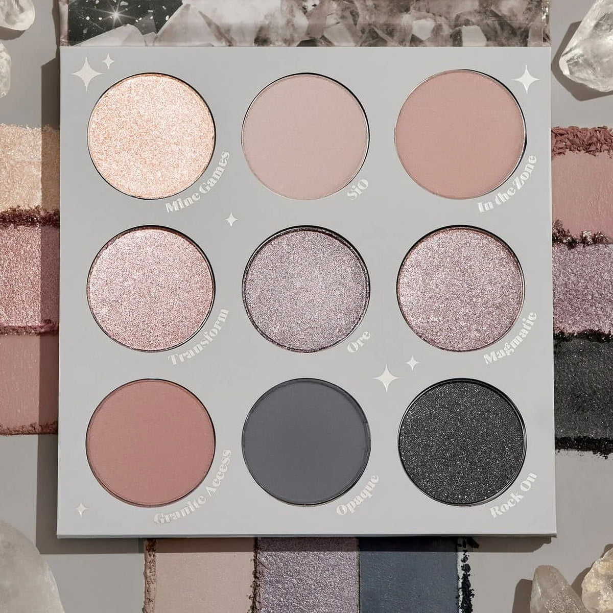 Of ColourPop Palette Eyeshadow Quartz