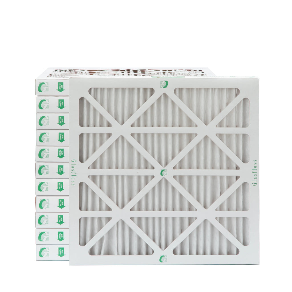 13 dimension: Inch 19-1/2 Pack x 1-3/4 Glasfloss. by Filters MERV 20x20x2 of Pleated x 2" Actual 12 19-1/2 Air