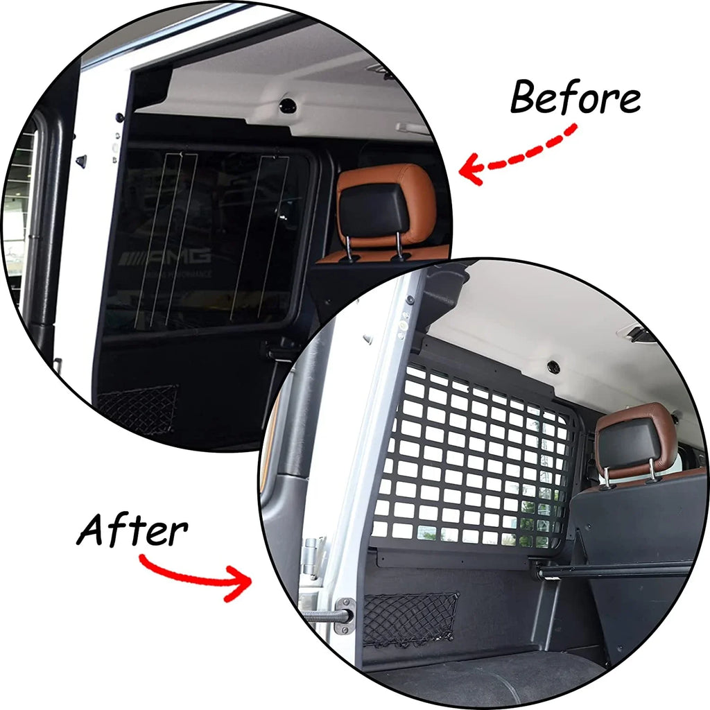 Trunk Storage Rack Benz for Organizer Fits Class Car W463 2007-2018 Shelf Car Window Mercedes G Hanging Side Accessories Bracket