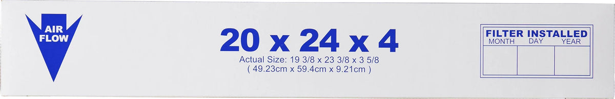 Carbon 15 Nordic Filters 5/8) Plus 1 20x24x4 Air Pack (3 Pure Pleated MERV
