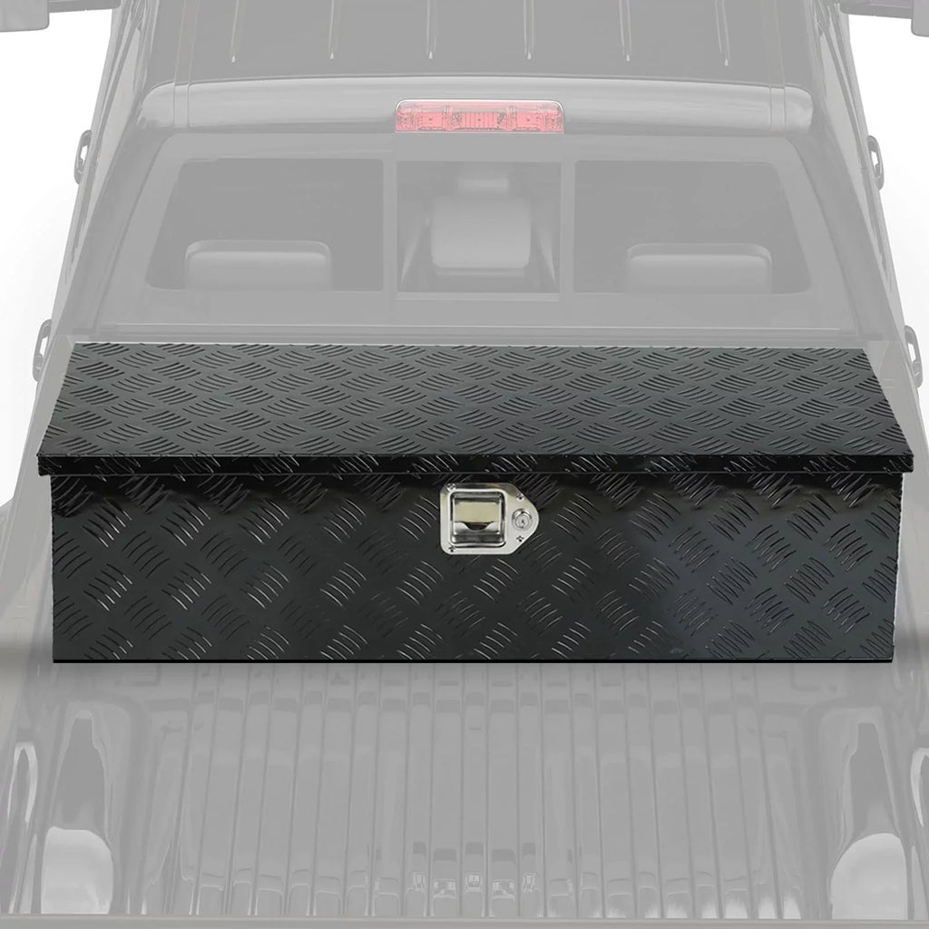Storage Confote Heavy Duty Truck Waterproof, Lock Truck and Tool 13 Black Bed x Keys, Inches 10 Aluminum, Up 39 x Box Pick Trailer