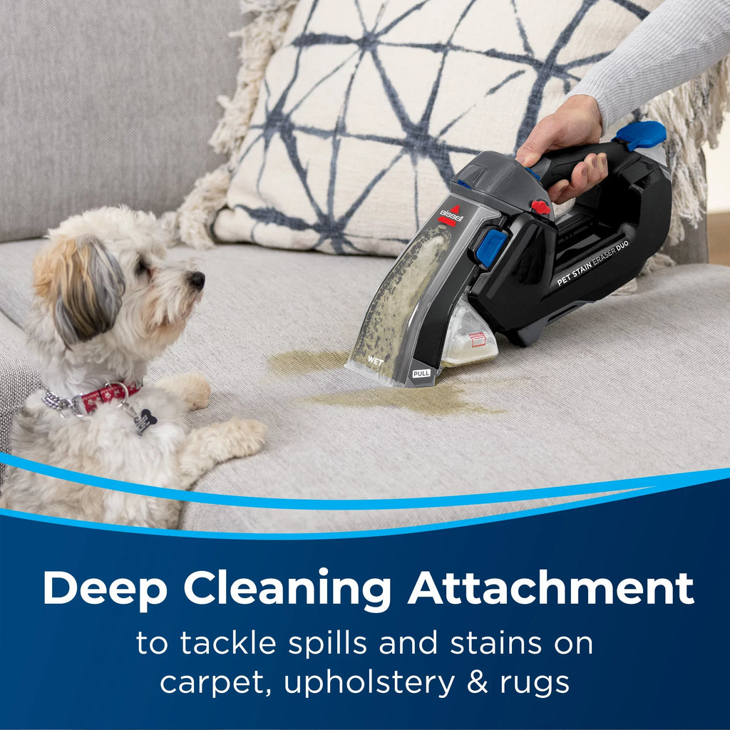 Hand Deep Vacuum, Eraser™ Portable 3706 Stain Duo BISSELL® Cordless Cleaner Pet and
