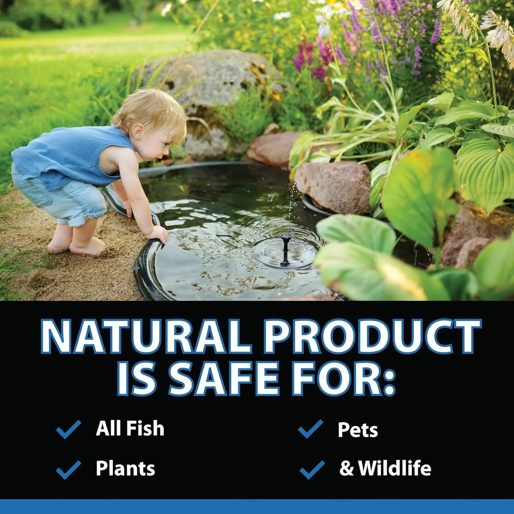 '- 48,000 Pond, treats ClarityMax Stream up Waterfall & - CrystalClear pounds gallons Treatment to 6