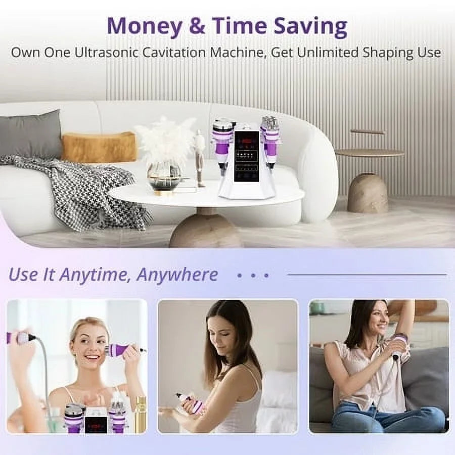 Massager Cavitation 5in1 Multipolar Body Bio 2.0 Photon Care Hammer Cold Machine Suerbeaty Face