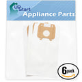 Bags Magnesium - Compatible (6-Pack, Vacuum Bags Magnesium, LW Pack) Per 18 Vacuum Bags Replacement 3 Oreck Oreck Type