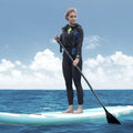 with 11' Paddle Board Paddle Up Inflatable Board Sup Stand Accessory SKYSHALO Surf