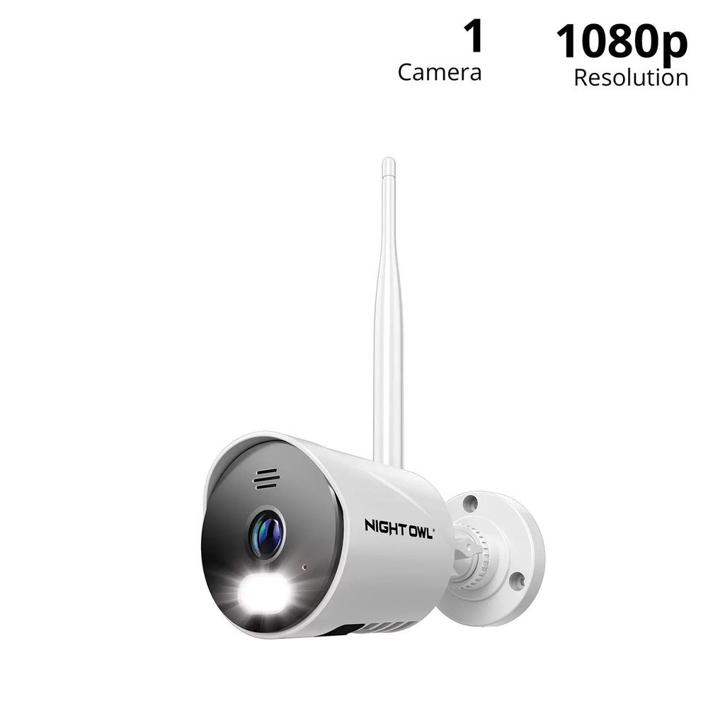 Owl Spotlight Night Wi-Fi Bullet Cameras Surveillance IP 1080p HD