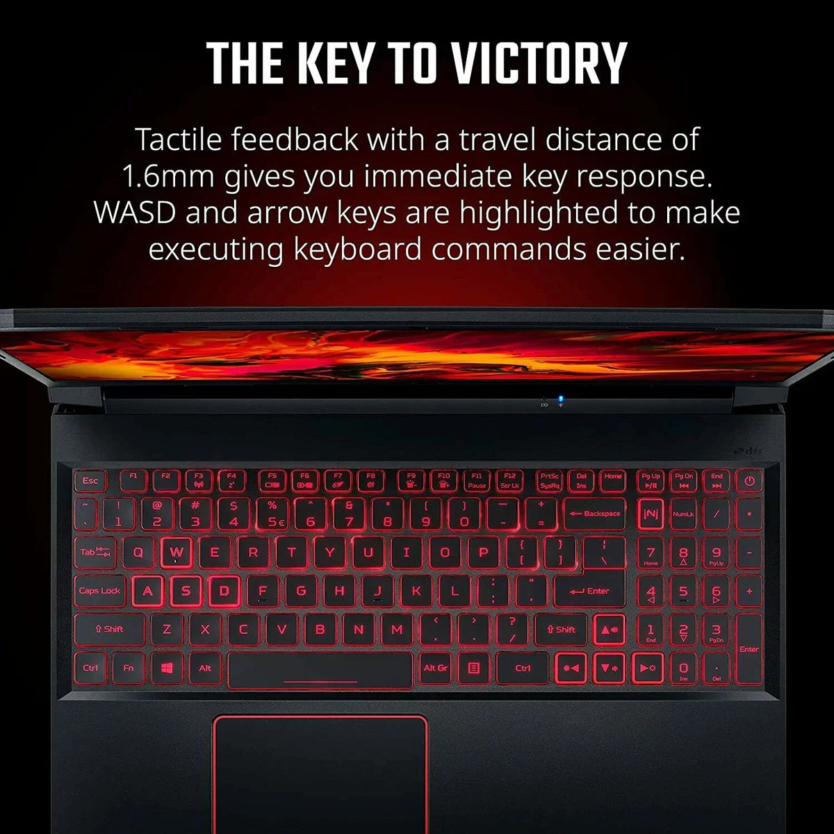 4GB 15.6'' RTX 144Hz Laptop SSD Nitro 3050 5 Acer 16GB FHD New i5-10300H 512GB