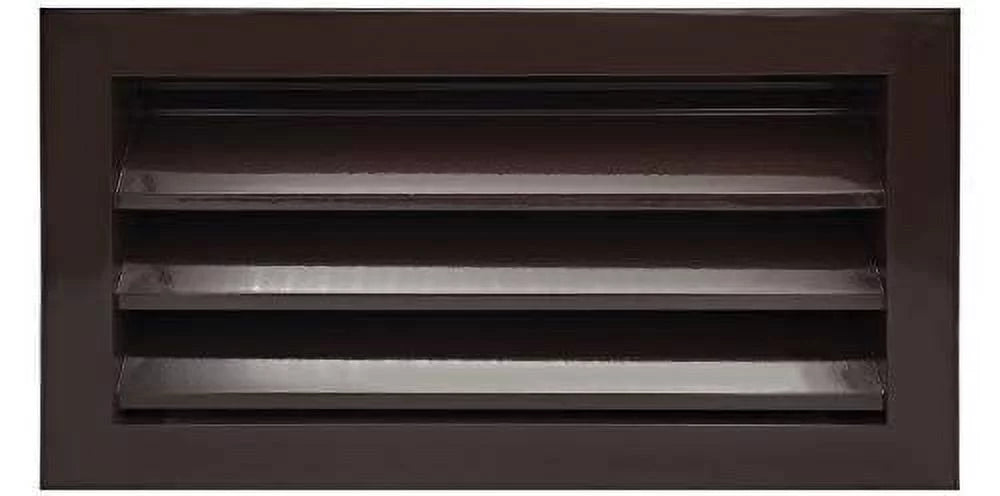 Walls - Crawl & Mesh 9.5h Vent & - HVAC Aluminum Grille Brown for Crawlspace x - 17.5w Exterior Screen X with Rain Outer Space 16"w Vent Dimensions Waterproof Air 8"h