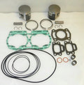 With Compatible New Sea-Doo Ski Platinum SP Jet Standard 580CC Bore 76mm Kit 1989 Rebuild