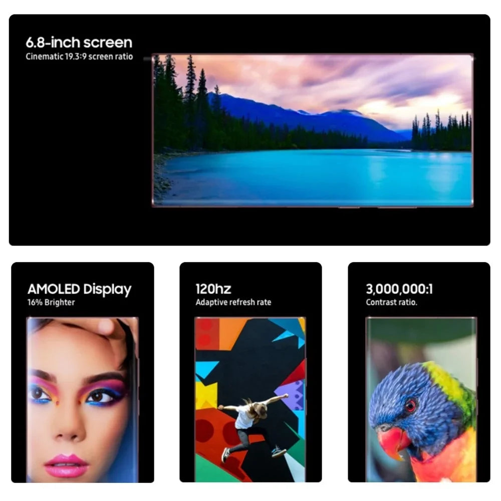 5G 6.8" 12GB) Factory S908U1 Ultra (256GB, GSM+CDMA Galaxy S22 Unlocked
