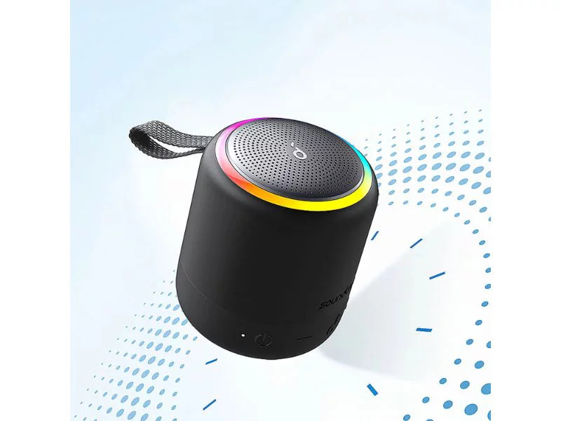 15H Mini 3 Refurbished Black Bluetooth Speaker 2-Pack IPX7 Soundcore Waterproof Pro B3127Z11 Playtime Portable