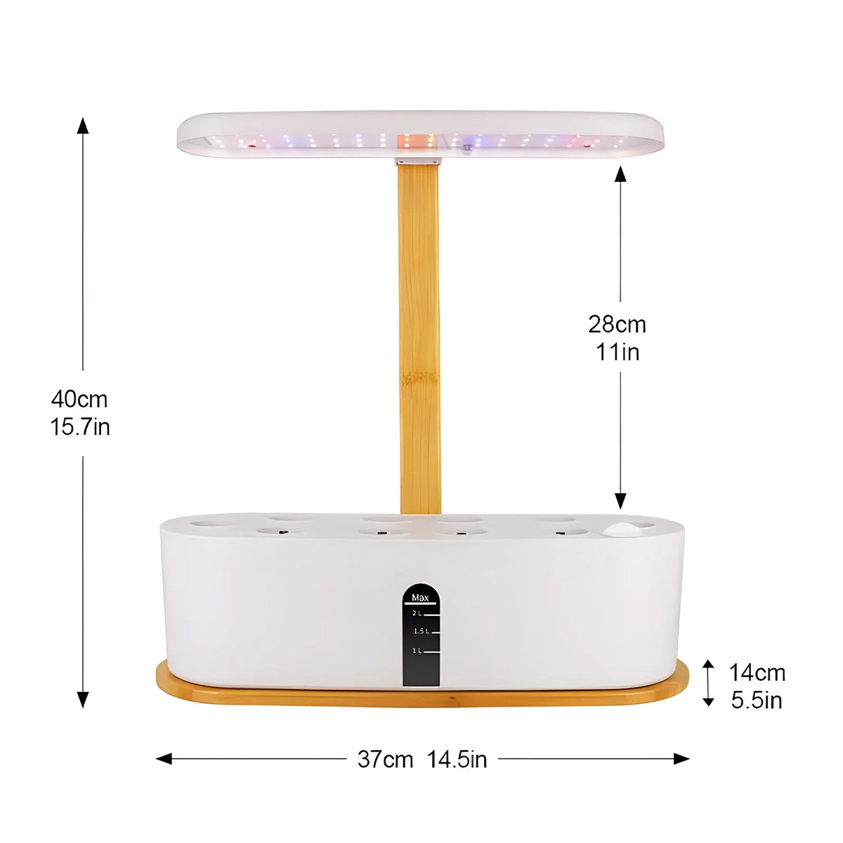 Growth Fruit 10 Quiet 20w Pods Flower Indoor Flower Pods lamp,Pump Indoor Adjustable Pods Adjustable Mizuh Plant 72led 72led 20w Kit Quiet Smart Adjustable Kit 72led 20w 10 Walmeck