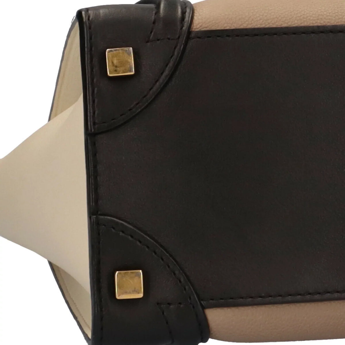 Celine Pre-Owned Beige Leather Shopper Handbag Ladies Micro (Good) Luggage