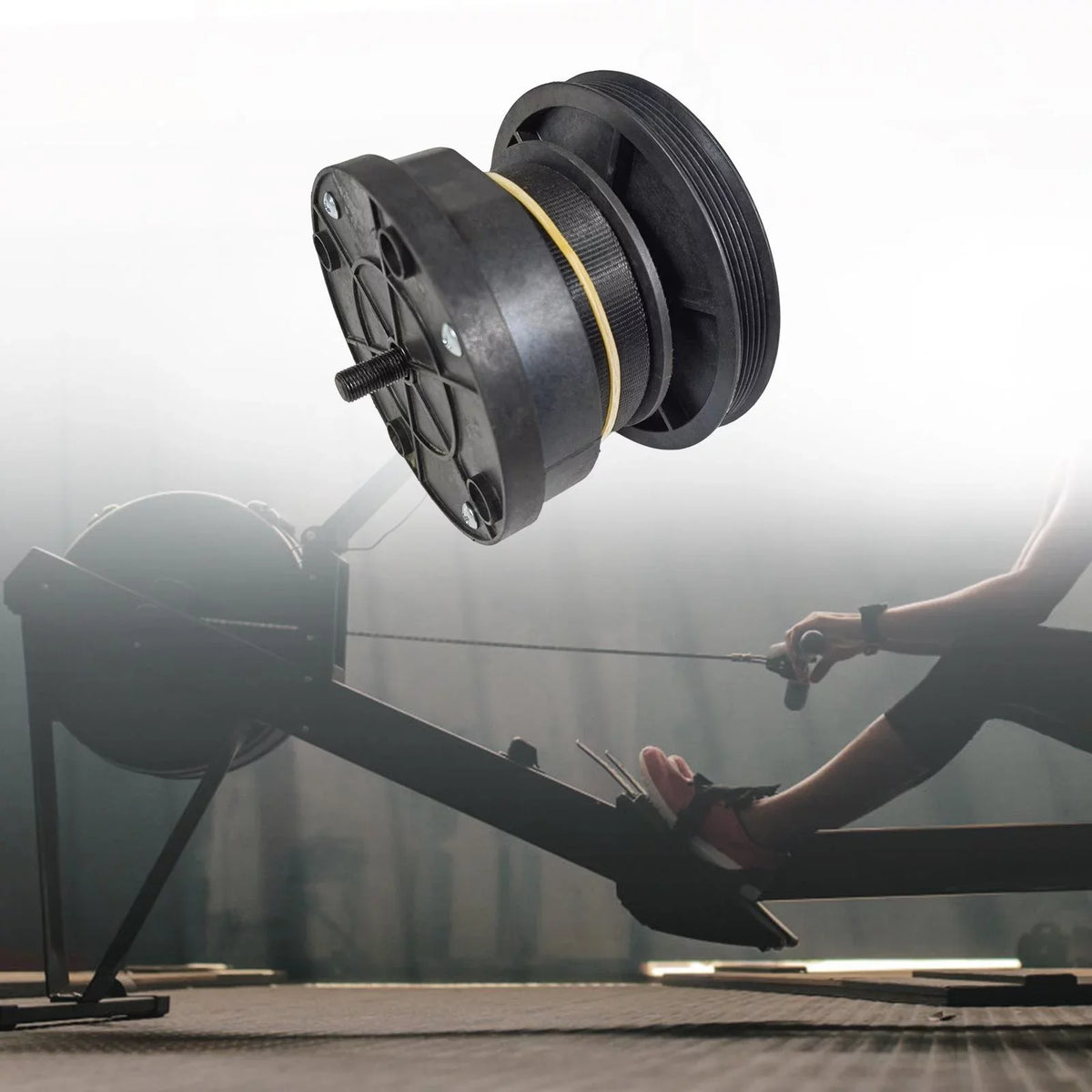 Rower Webbing Resistance Belt System Replacement Machine Damper Rowing