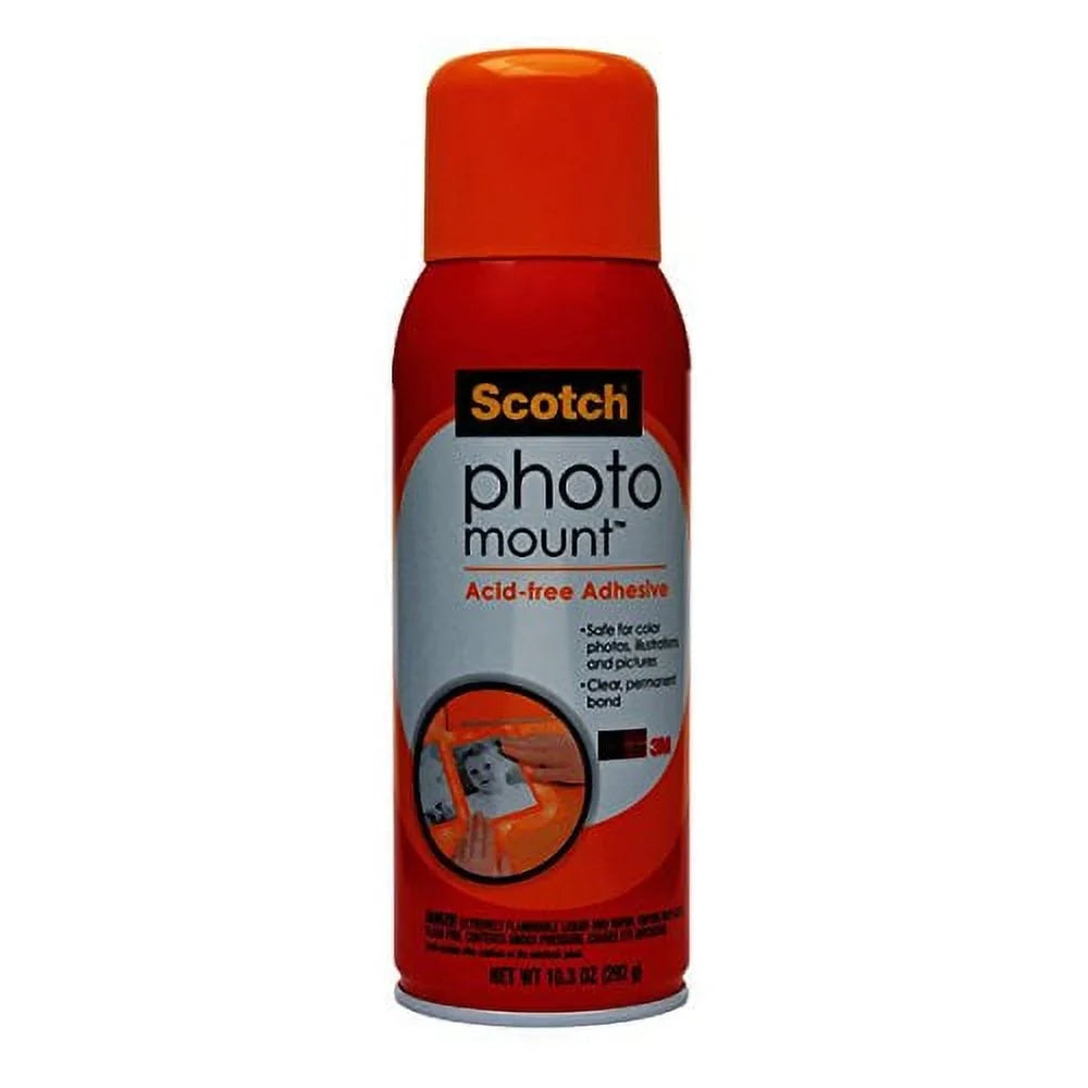 30070 Scotch 6094 oz. 10.3 3M Adhesive, Photo Mount Spray