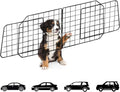 Fence Duty Seat Black—Safety SUV, for Front Travel Adjustable in Pet Car Mesh with Cars Dog Cars Dividers Vehicles, Barriers—Heavy Wire Barrier