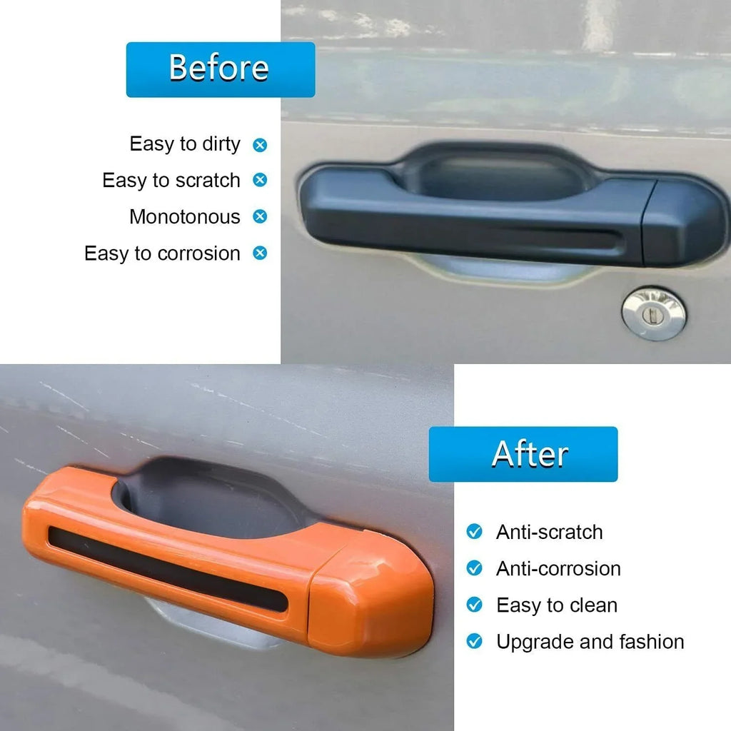& Trim Teledu JLU Cover Tailgate Handle Door 4Door 10X