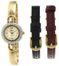 ST3 Gold-Tone Watch Bangle Half Set Women's Gift