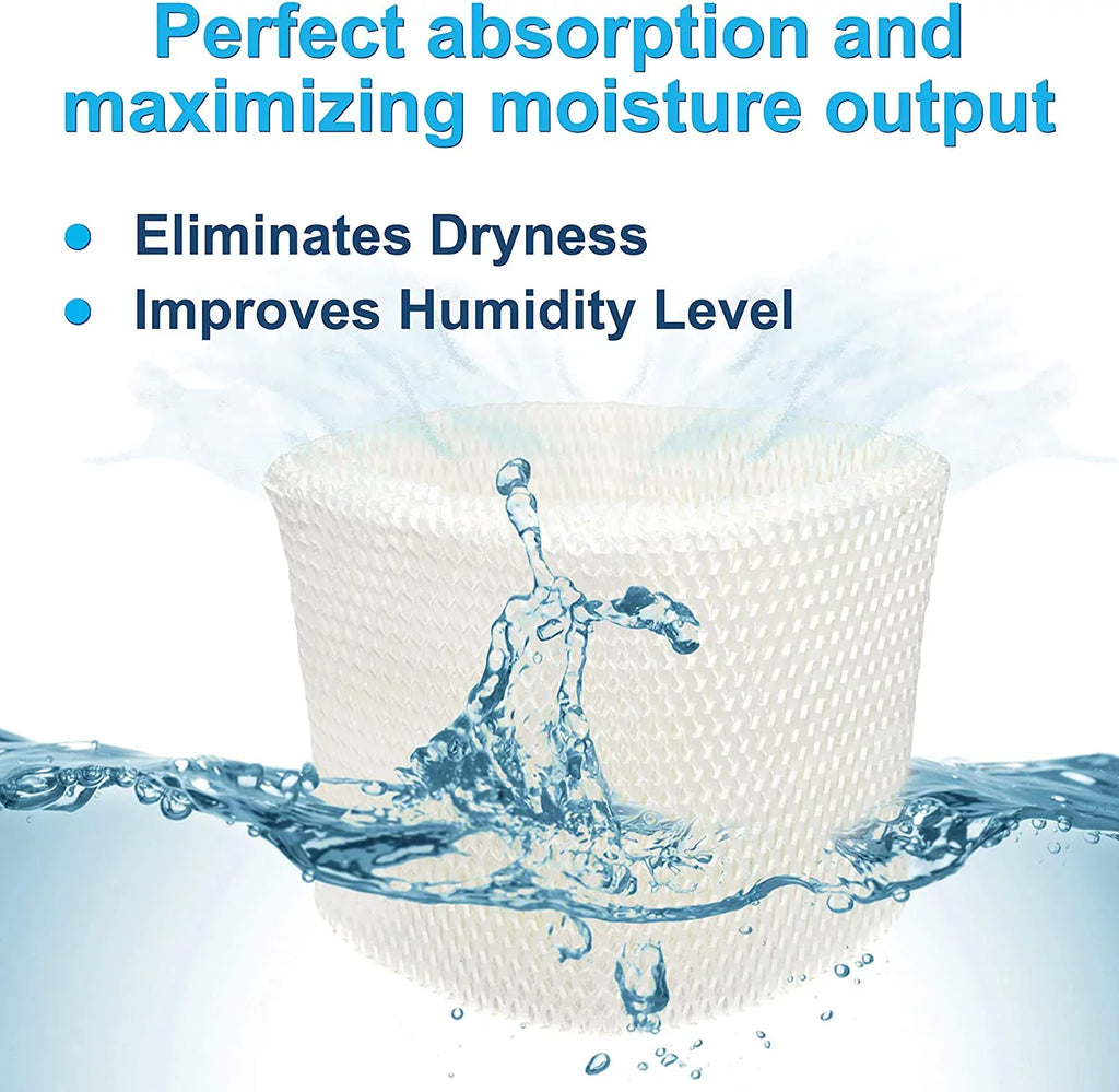 Bionaire Humidifiers BCM3855 HQRP Wick Filter BCM3656 fits Replacement BWF75 D 2-Pack for BCM3955 Filter