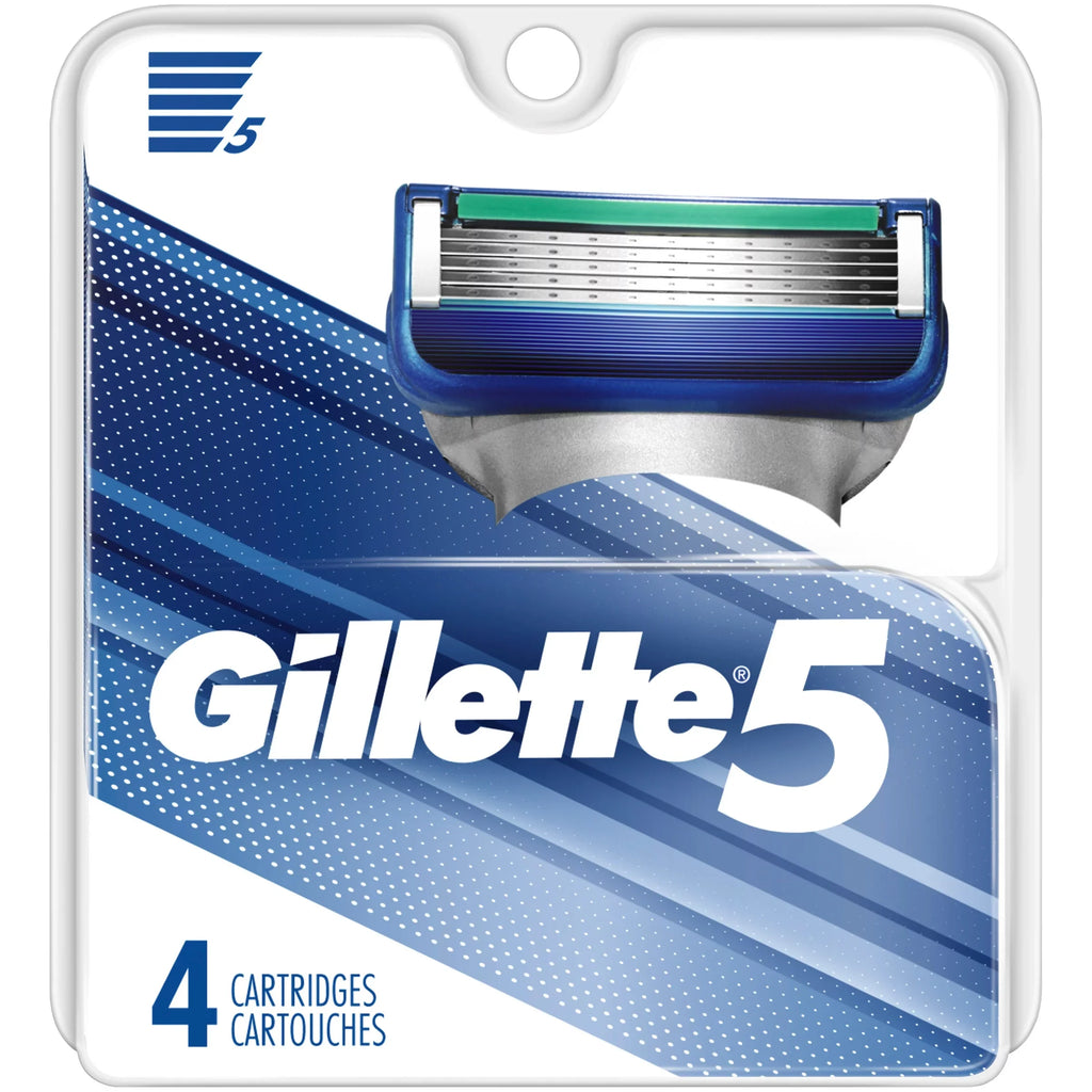 (Choose Cartridges Mens Count) Blade Refill Gillette5 Razor