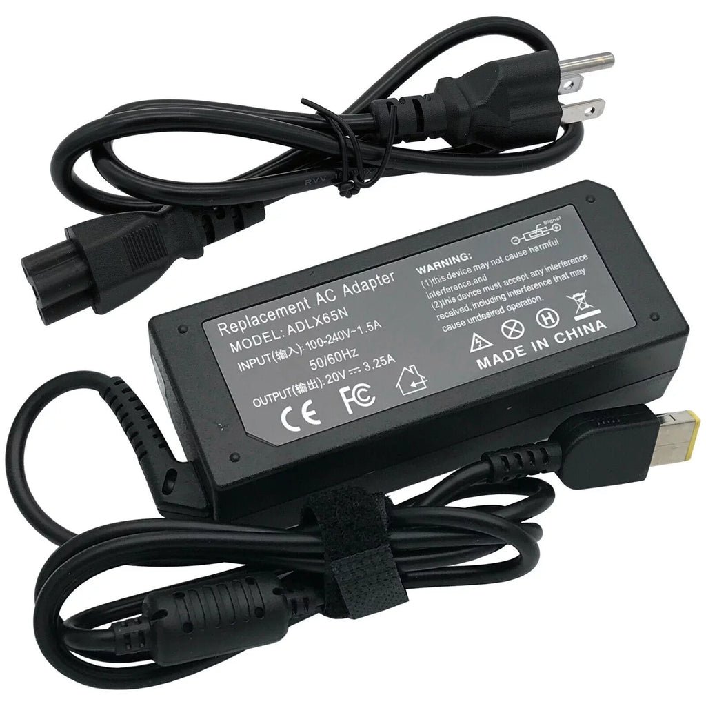 AC 65W X250 Adapter For Supply Cord 3.25A Charger ThinkPad Power 20V X240