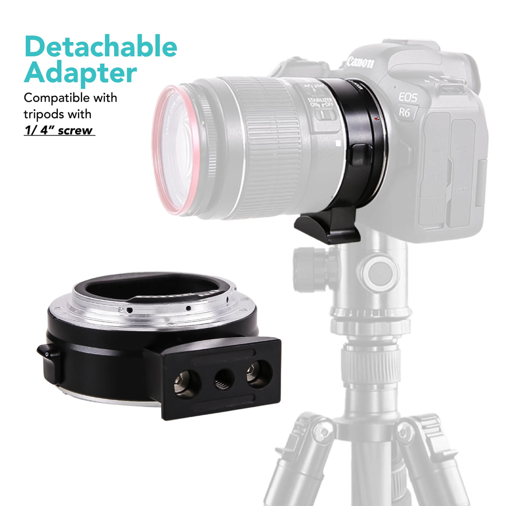Red Cinema EF-EOS EOS RP Digital Compatible Mount Canon and Converter Lens Lens, EF Foto&Tech R5 R Adapter, Body Digital Auto-Focus R Mount Mount with EF-S Camera R6 Mirrorless