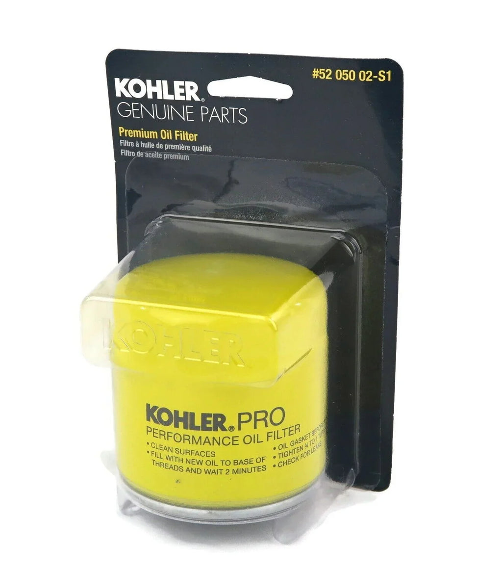 Kohler Pack) 5205002S OEM 050 Performance | Anti-drain for Oil Pro Filter (2 02-S, 52