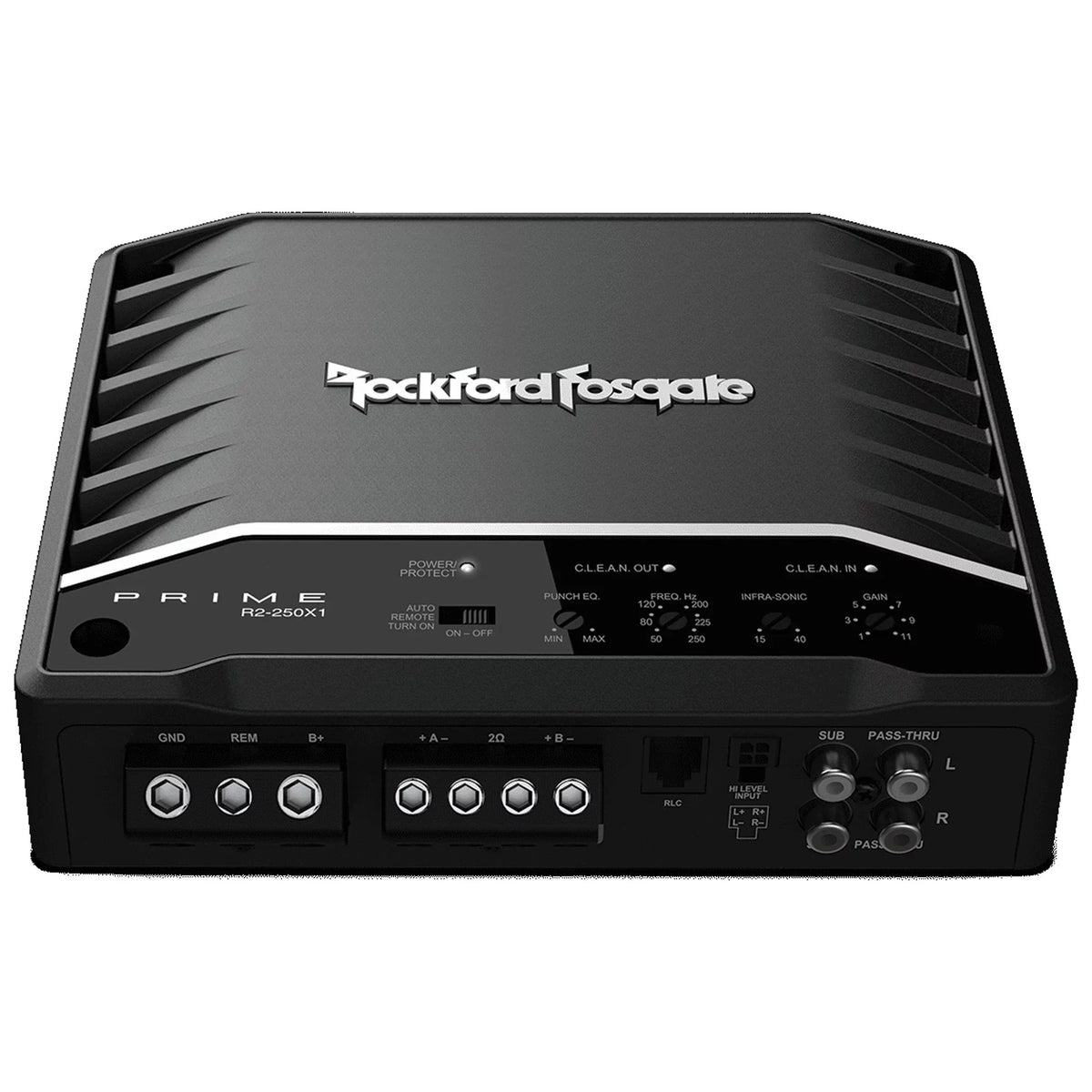 Mono Prime 250-Watt D Amplifier Class Fosgate Full Rockford Range R2-250X1