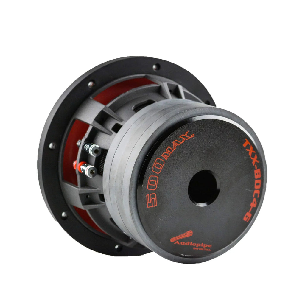 Subwoofer Watt Quad AudioPipe Stack TXXBDC46 6.5 Car Audio Inch System 500