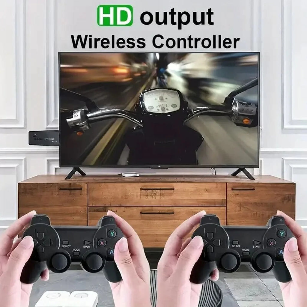 Stick Emulators 4K Console Controller 2.4G With 20000 TV Game Wireless Games For 12 PS1/FC/GBA/MAME/MD M8 HD Video Game Classic