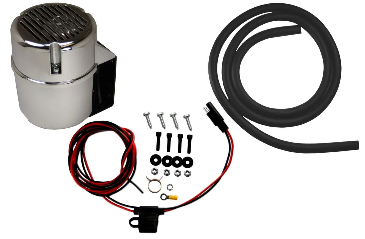(VP001C) Brakes Electric Kit Vacuum Pump Chrome Bandit - Series Leed