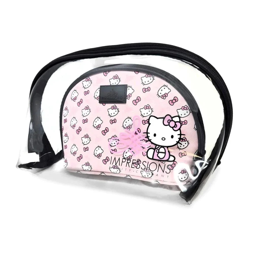 Nested for Pcs Makeup Kitty Travel Clutch (Pink) Purses, Holding Hello Impressions Bag Vanity 2 Makeup
