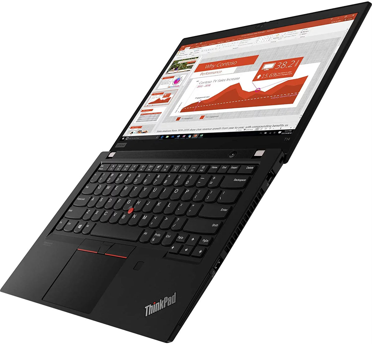 10 4, (Intel Wi-Fi T14 KB, RAM, ThinkPad 24GB Thunderbolt Fingerprint, Windows SSD, 6, Backlit i5-1135G7, Laptop, Pro Business 1TB IPS PCIe UHD x 4-Core Graphics) 2 Webcam, FHD 14"