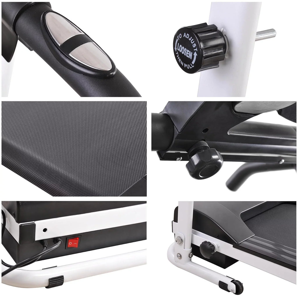 at - Get with Foldable Treadmill Display - with LCD Electric treadmill! 63.5 our home fit foldable