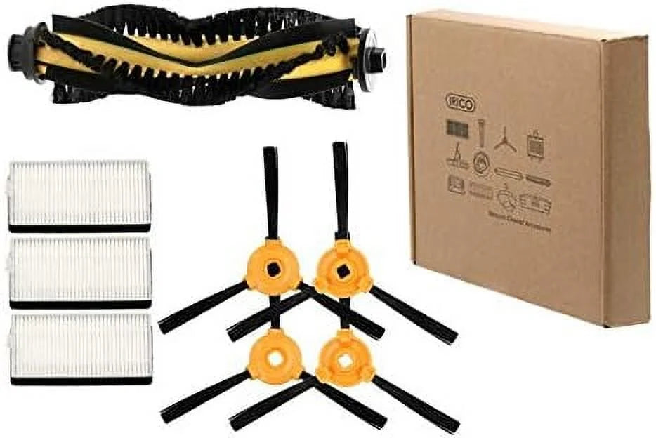 & & N79S | Sets Efficiency Brush Filters, N79S 3 Side Brushes, N79 DEEBOT Main High N79 For 4 Of Kit Replacement 1